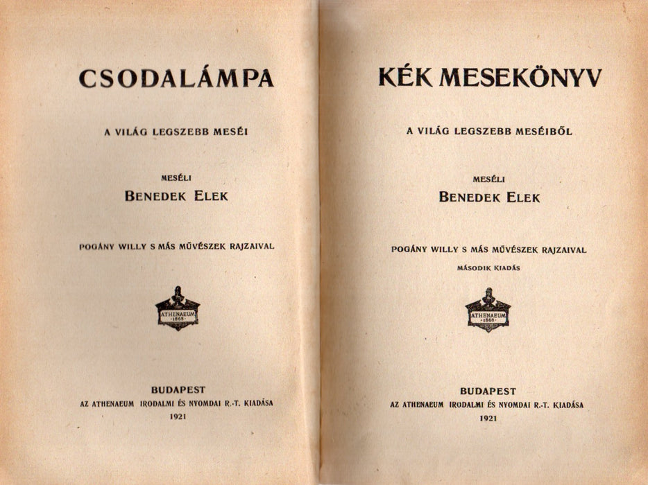 Csodalámpa - Kék mesekönyv