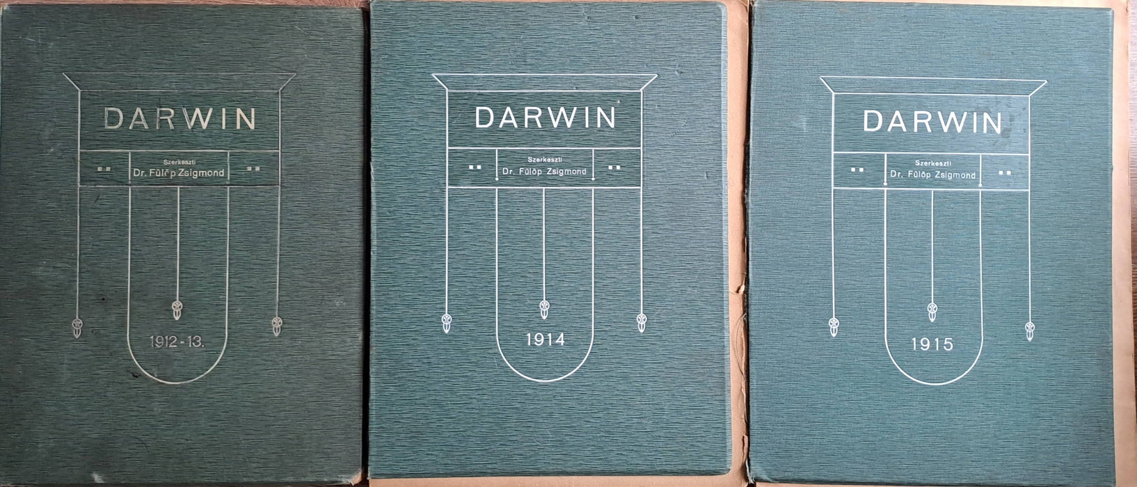 Darwin - I-VII. évfolyam vegyes számok 1912-1918