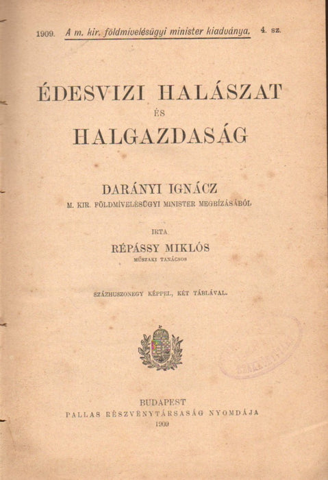 Édesvízi halászat és halgazdaság