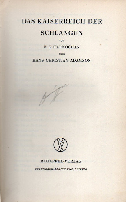 Das Kaiserreich der Schlangen