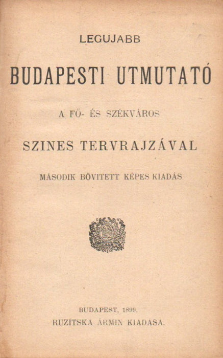 Legújabb budapesti útmutató