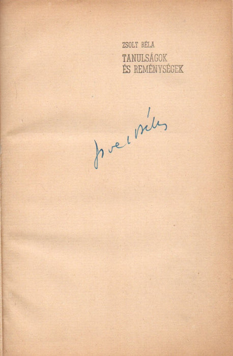 Tanulságok és reménységek