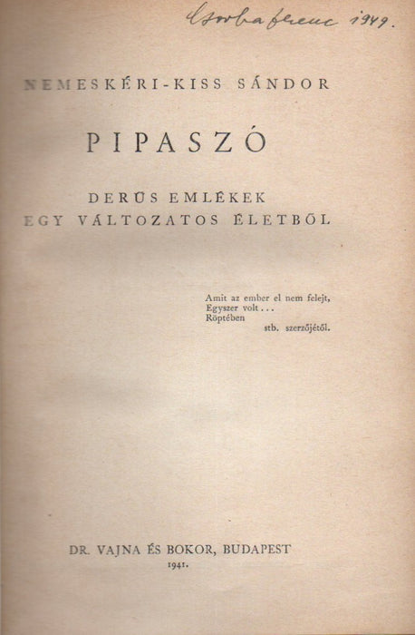 Pipaszó