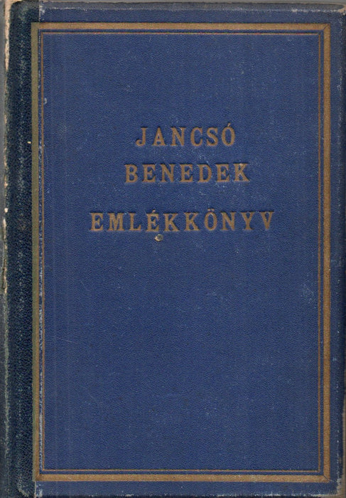 Jancsó Benedek Emlékkönyv