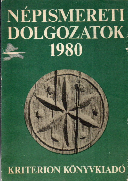 Népismereti dolgozatok 1980