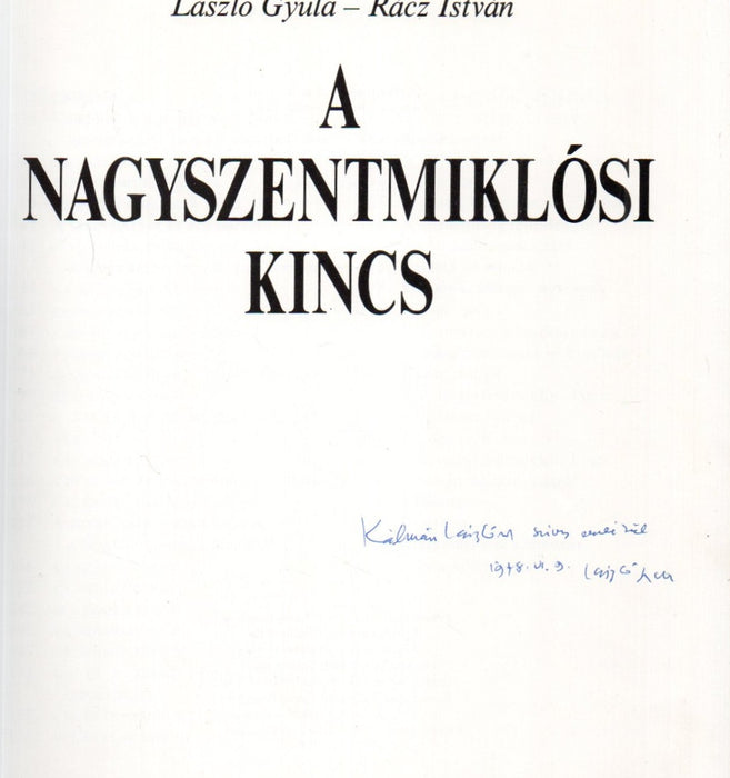 A nagyszentmiklósi kincs