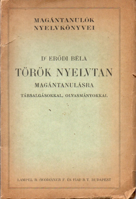 Gyakorlati török nyelvtan