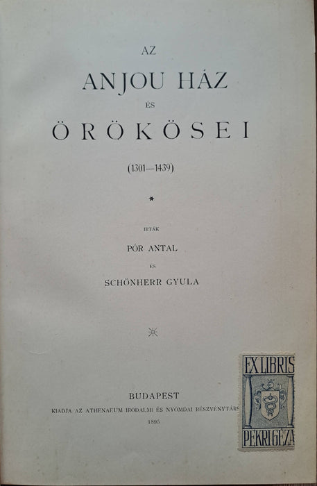 A magyar nemzet története III-X.