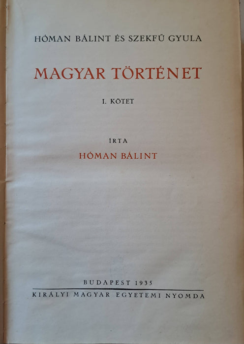 Magyar történet I-V.