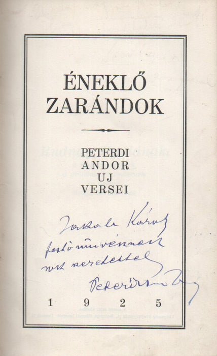 Éneklő zarándok