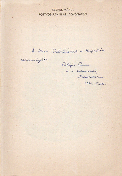 Pöttyös Panni az idővonaton