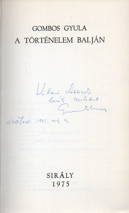 A történelem balján