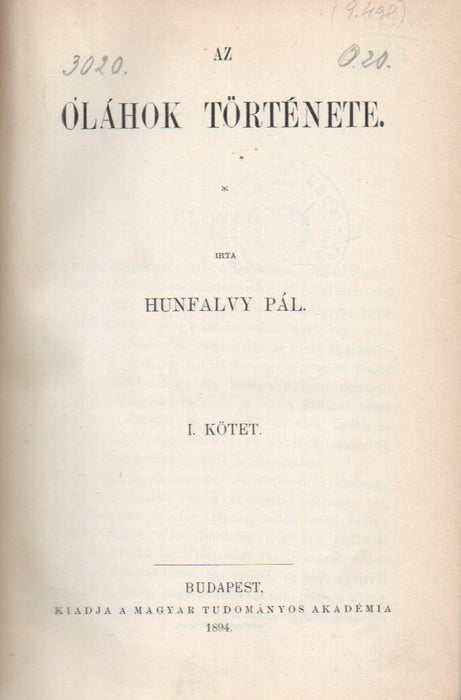 Az oláhok története I-II.