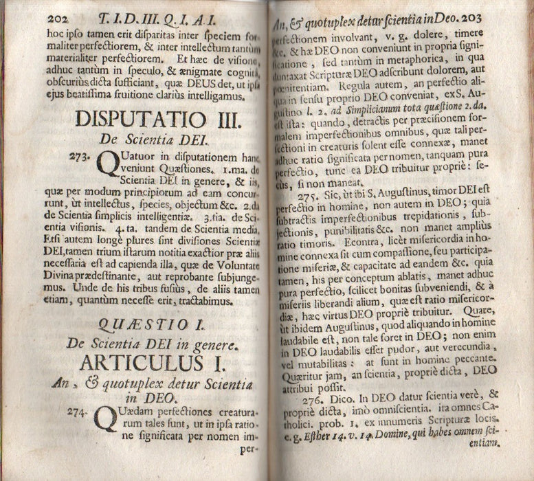 Theologica scolastica tractatus I.