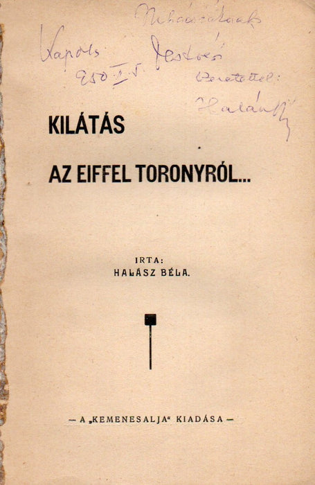 Kilátás az Eiffel toronyról...