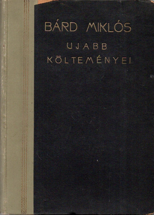 Bárd Miklós újabb költeményei