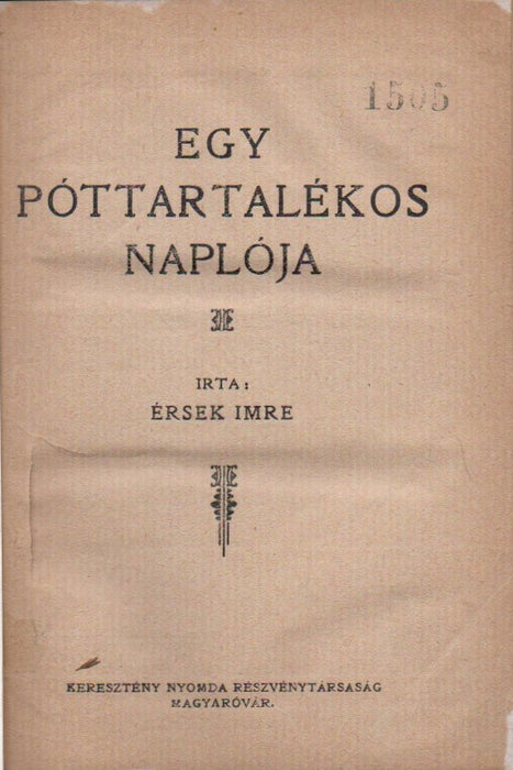 Egy póttartalékos naplója