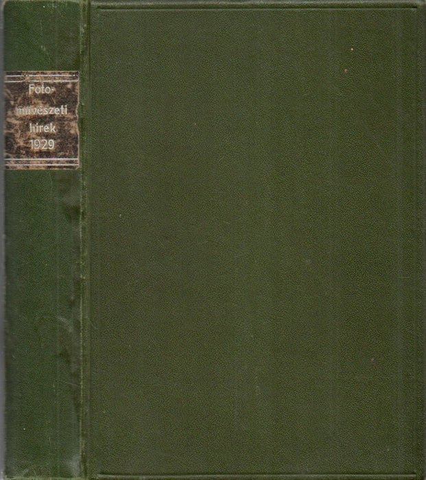 Fotoművészeti Hírek IX. évfolyam 1929