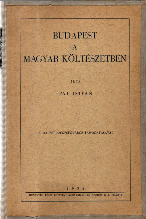 Budapest a magyar költészetben