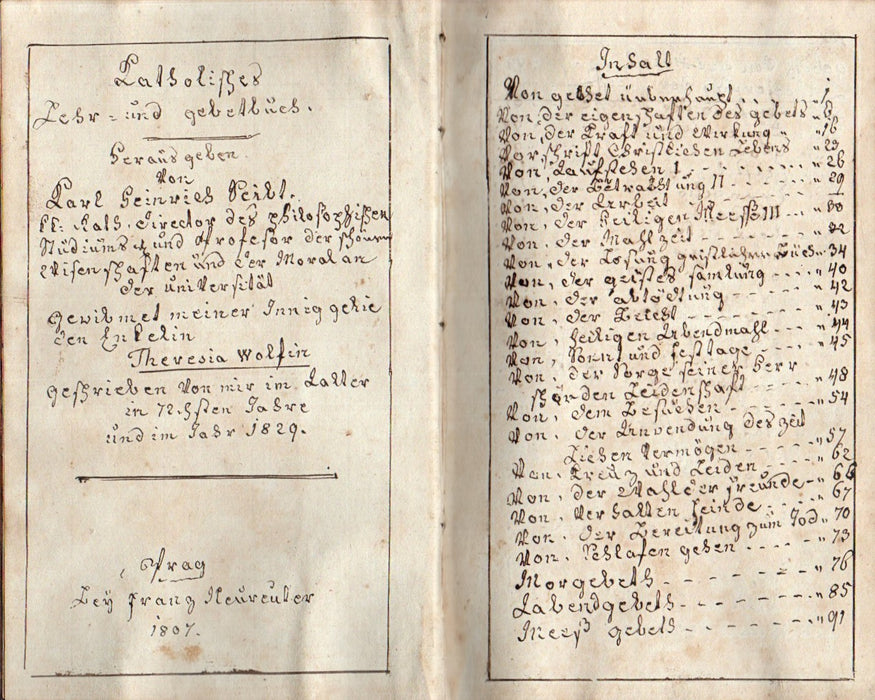 Katholischer Lehr- und Gebetbuch