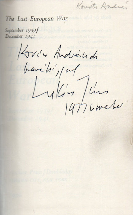 The Last European War