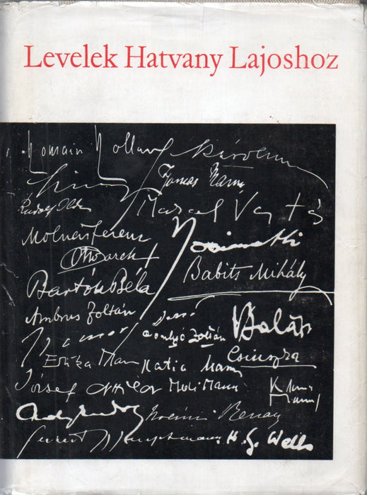 Levelek Hatvany Lajoshoz