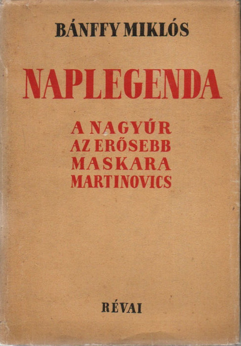 Naplegenda - A nagyúr - Az erősebb - Maskara - Martinovics