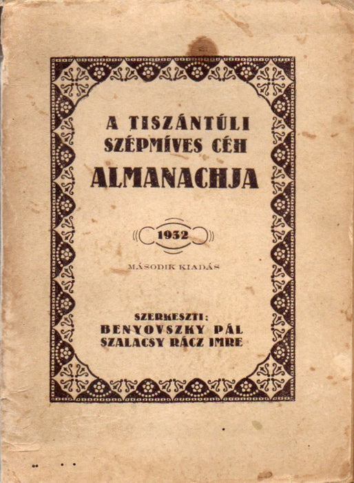 A Tiszántúli Szépmíves Céh almanachja 1932.