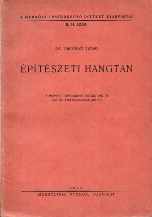 Építészeti hangtan