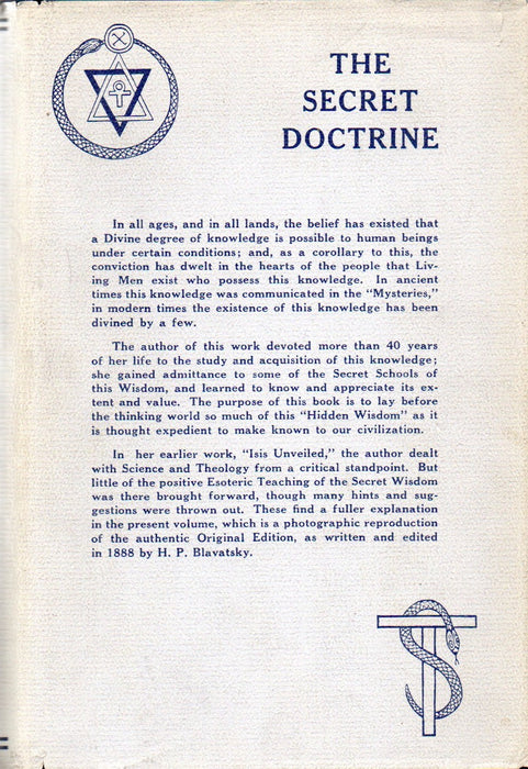 The Secret Doctrine I-II.