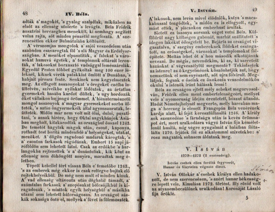 Magyarország története az első ifjúságnak