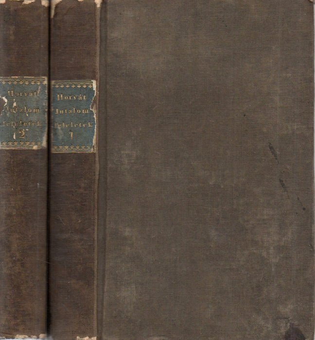 Jutalom feleletek a' magyar nyelvről, a' Magyar Nemzeti Museum 1815., 1816,. 1817. esztendei kérdéseire I-II.