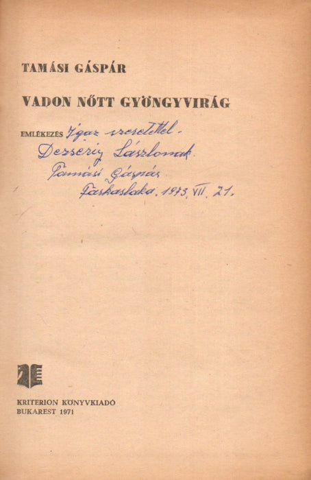 Vadon nőtt gyöngyvirág