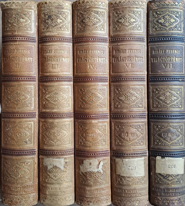 Világtörténelem II-IV. és VI-VII.