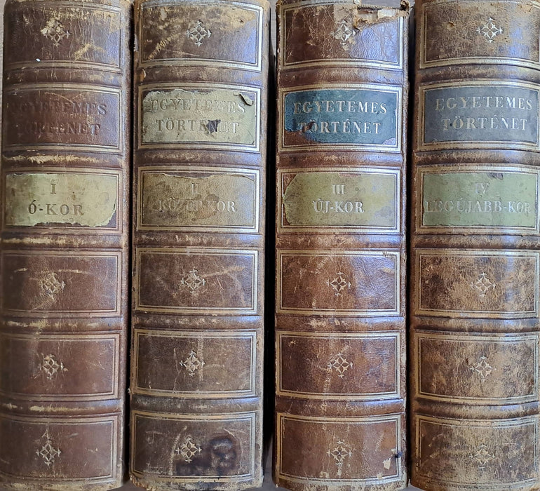 Egyetemes történet I-IV.