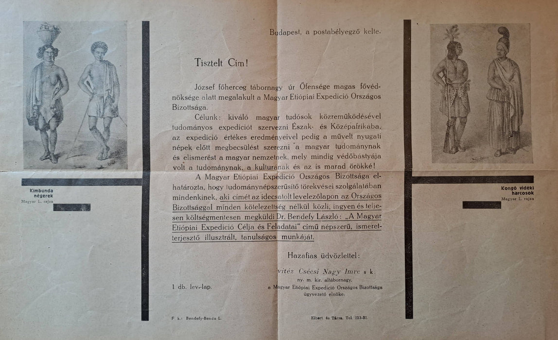 Magyar Etiópiai Expedíció Budapest