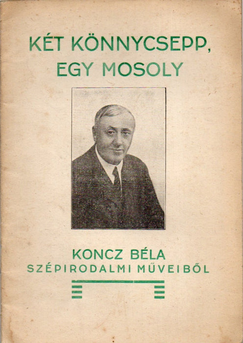 Két könnycsepp, egy mosoly