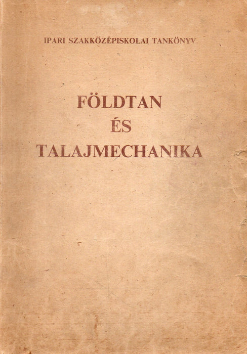 Földtan és talajmechanika