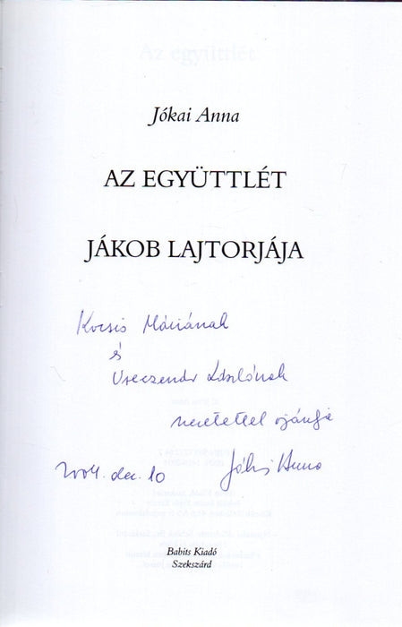 Az együttlét - Jákob lajtorjája