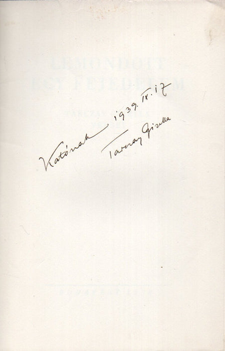 Lemondott egy fejedelem