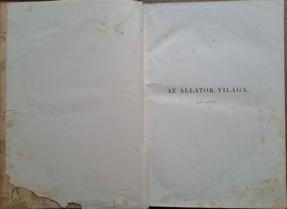 Az állatok világa I-X.