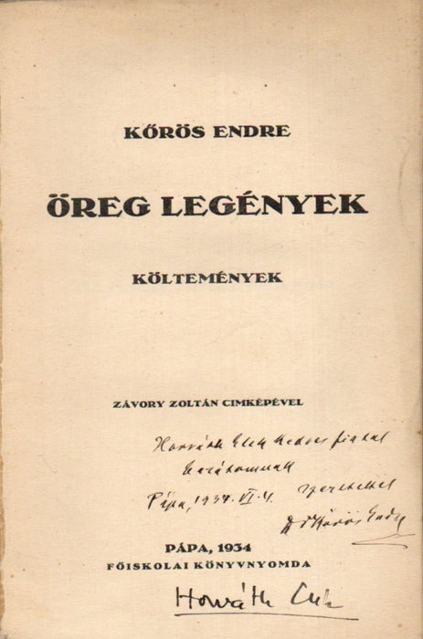 Öreg legények