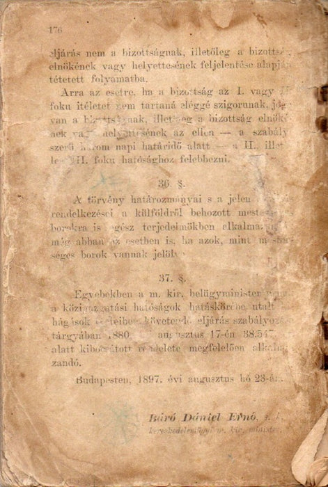 Útmutatás a must és bor okszerü kezelésére