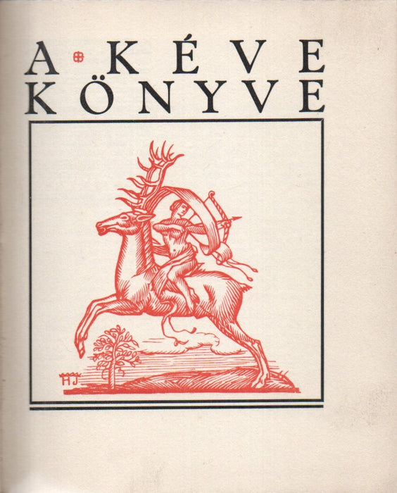A Kéve könyve 1929 december
