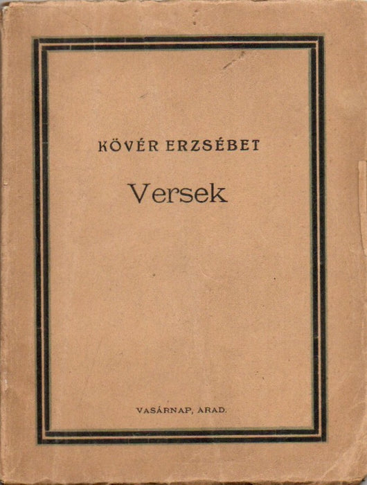 Versek - Arad 1924