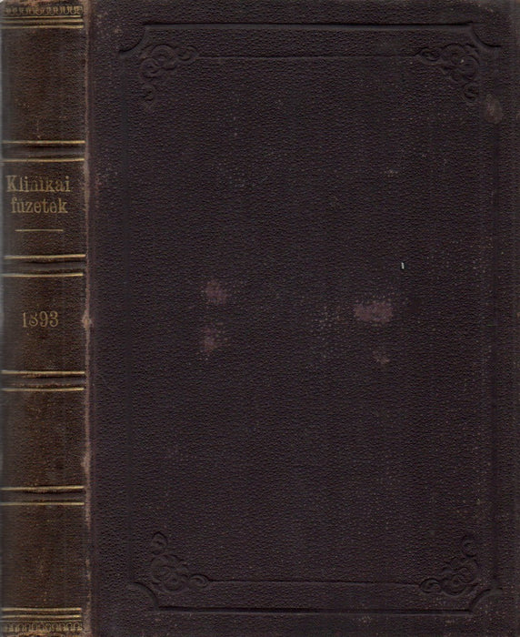Klinikai füzetek 1893