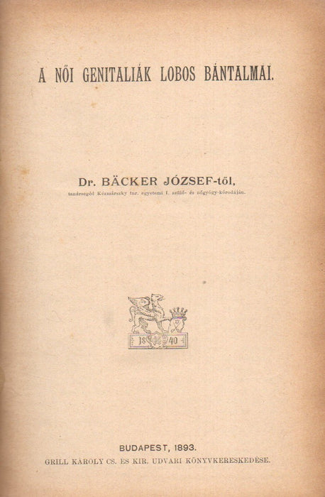 Klinikai füzetek 1893