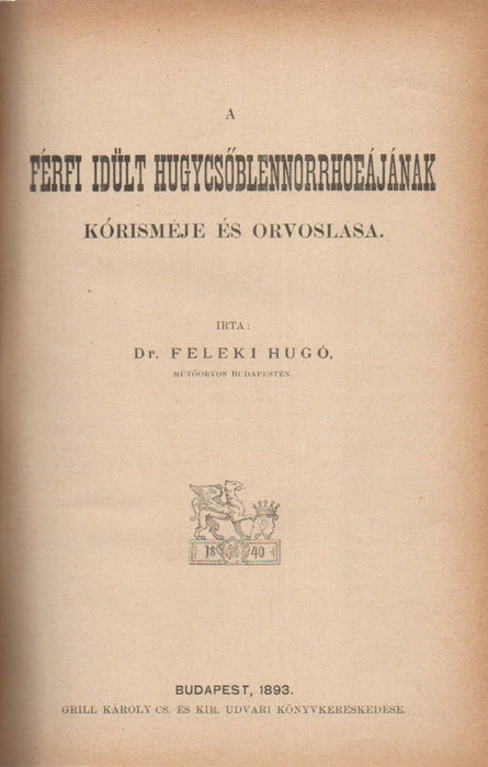 Klinikai füzetek 1893