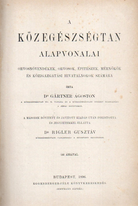 A közegészségtan alapvonalai