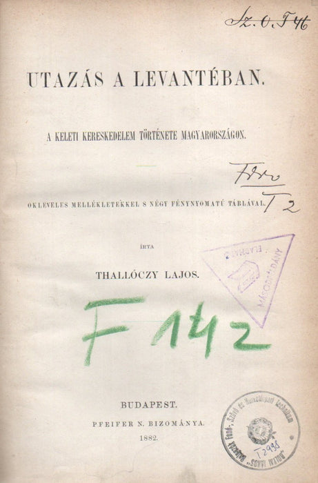 Utazás a Levantéban